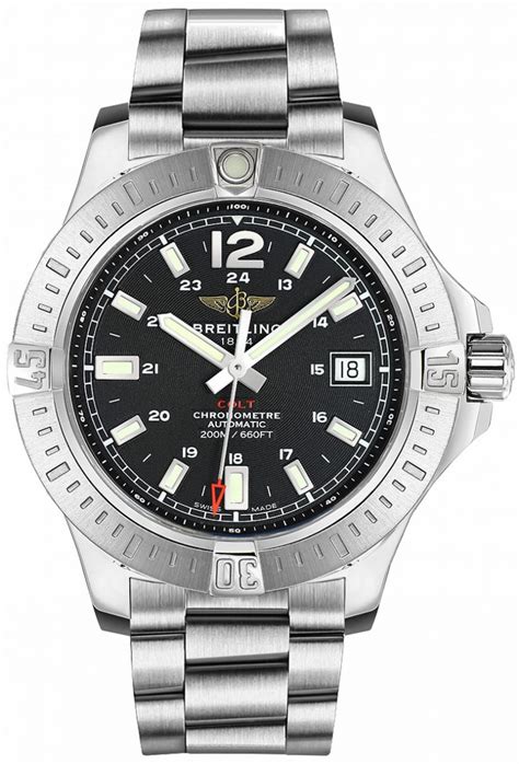 breitling colt battery type|Breitling colt automatic price.